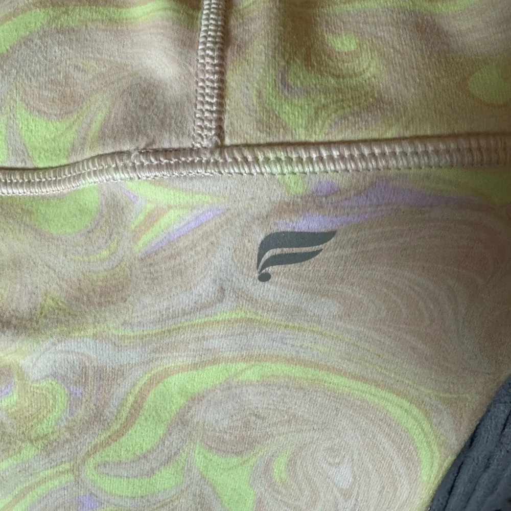Fabletics reversible sports bra with matching leggings set Size XL